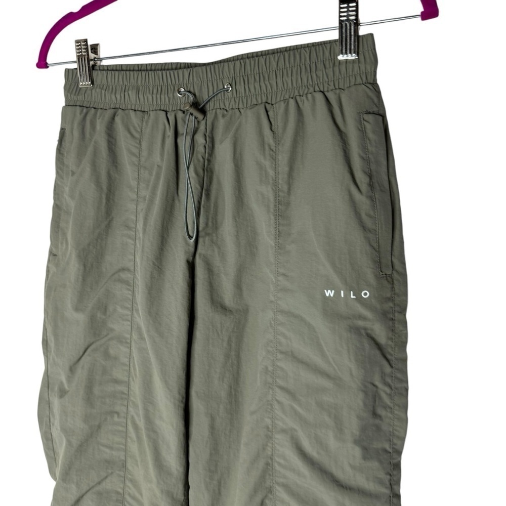 Wilo the Label Parachute Pants in Sage Green XS - Picture 2 of 9